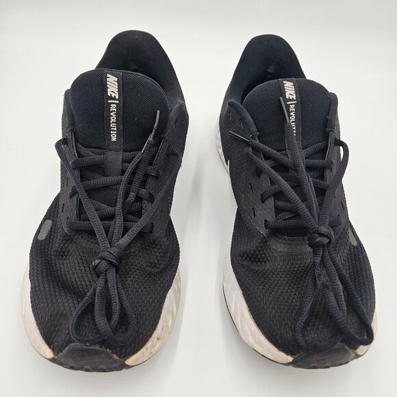 Nike Revolution 5 Men's Running Shoes Black White BQ3204-002 Size 9.5 - Picture 12 of 16